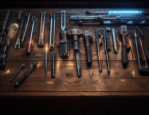 Retro Futuristic Tools